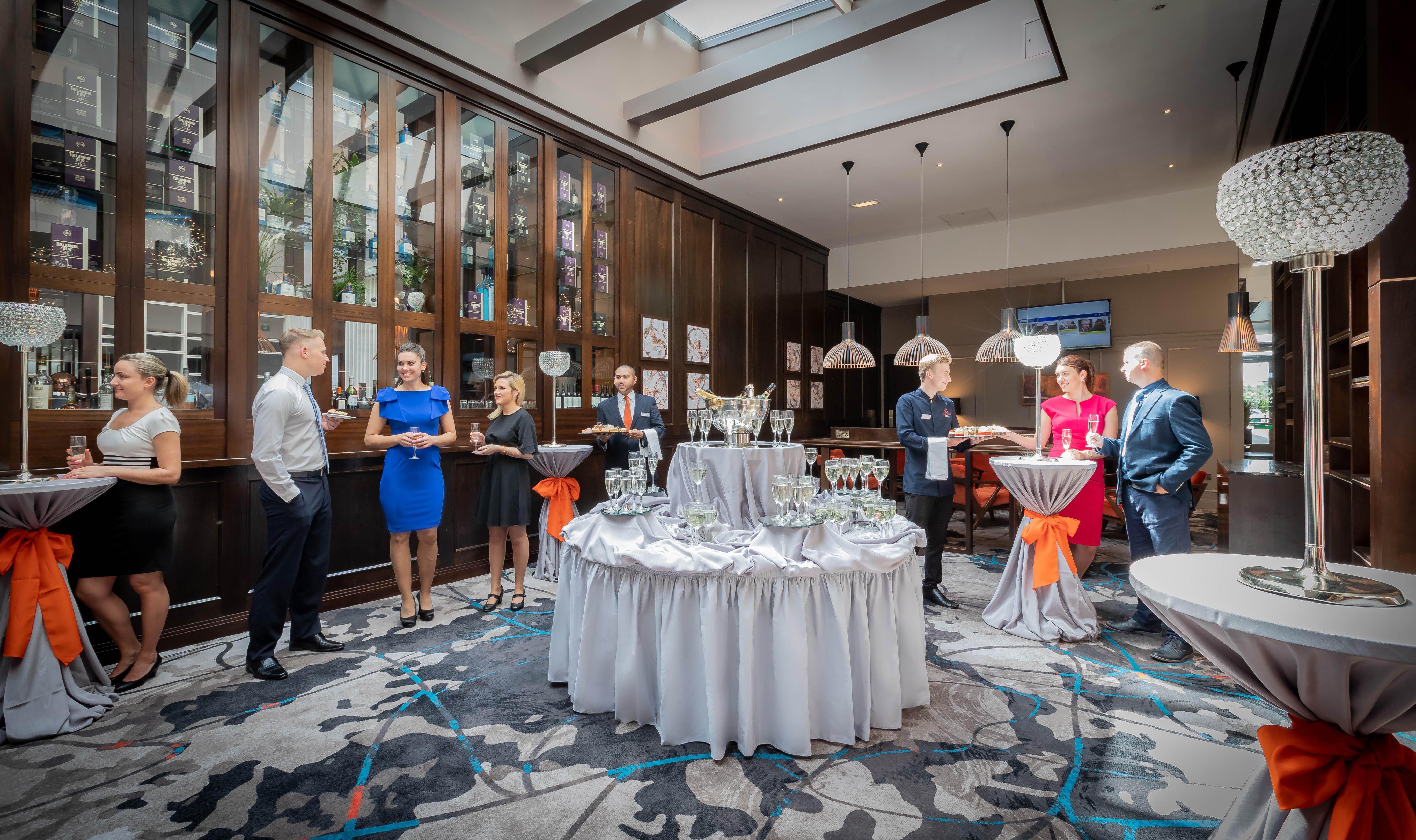 Coolock Clayton Hotel Dublin Airport מראה חיצוני תמונה Reception at the hotel